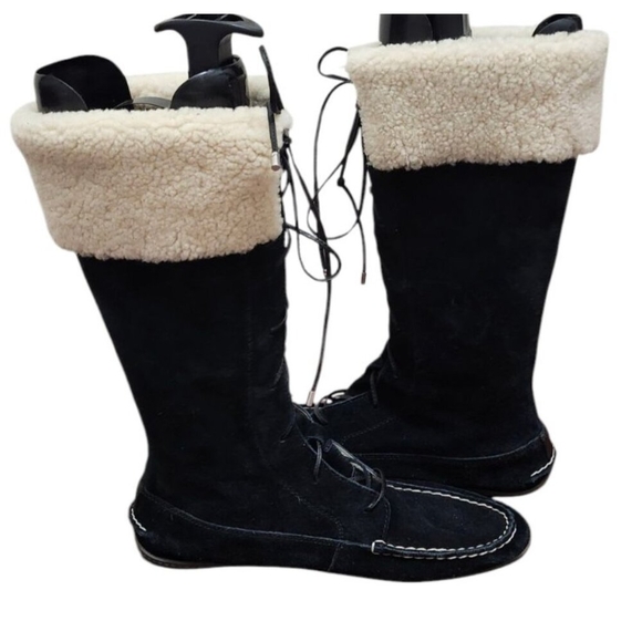 Sperry Topsider Bayshore Lace Up Moccasin Boots Size 9 M NWT - Picture 6 of 11